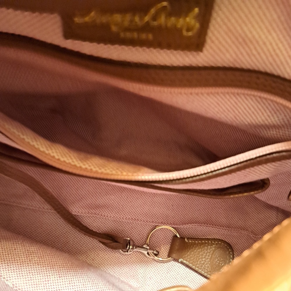 Dooney & Bourke Lucca Leather Logo Lock Hobo - Picture 13 of 15